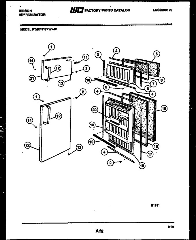 Diagram for RD11F2WVJC