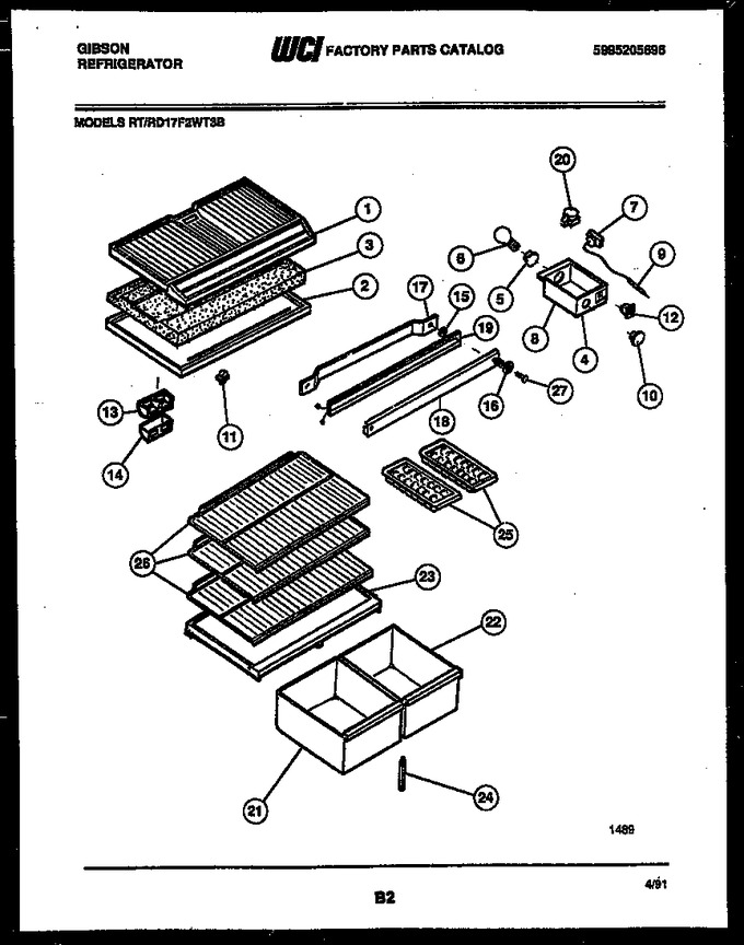 Diagram for RD17F2WT3B