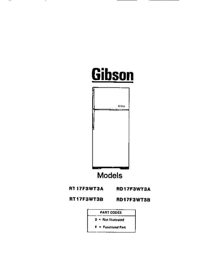 Diagram for RT17F3WT3A