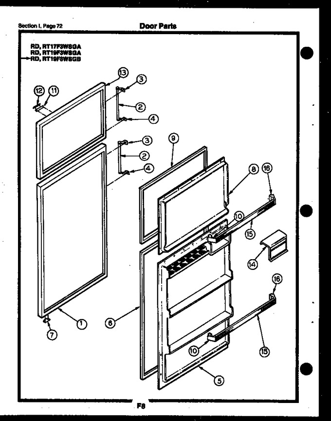 Diagram for RD17F3WSGA