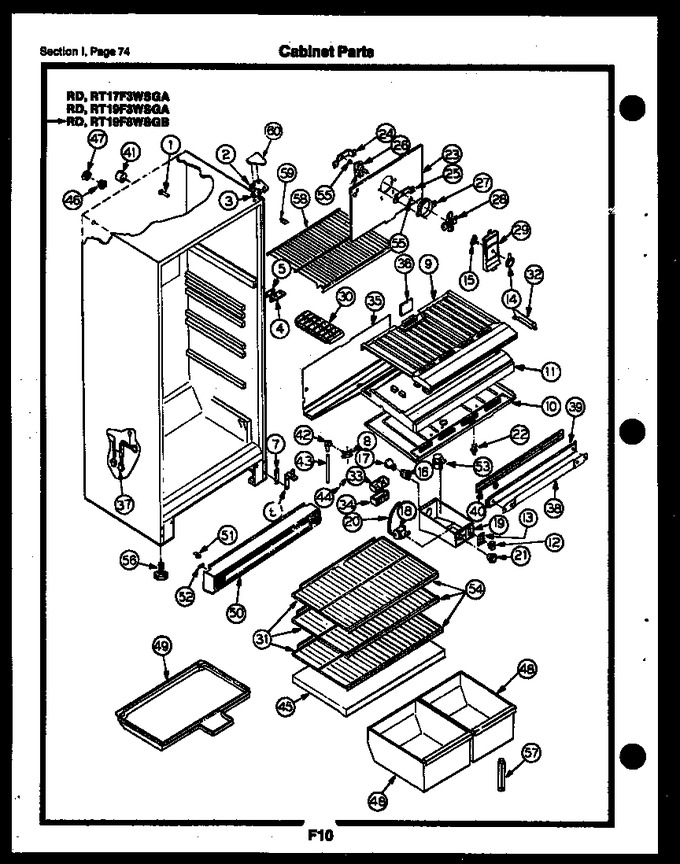 Diagram for RD19F3WSGA