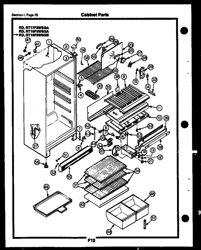 Diagram for RD17F3WSGA