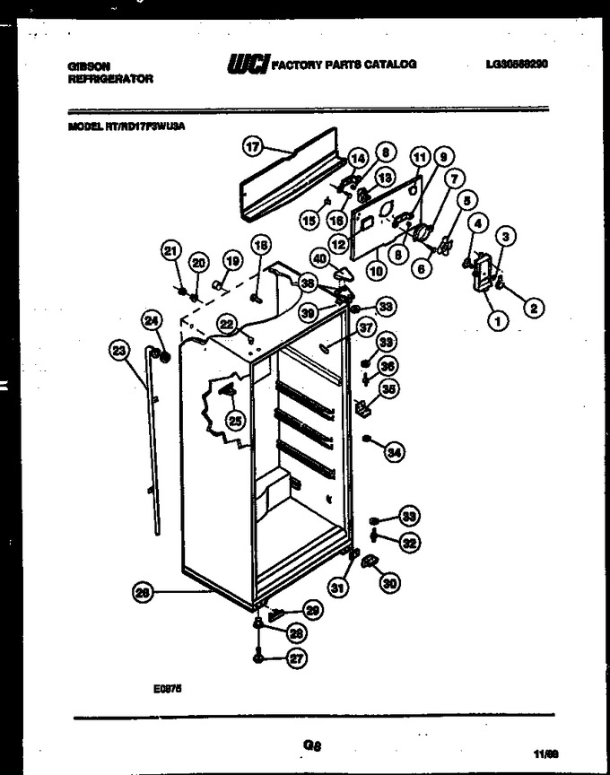 Diagram for RD17F3WU3A
