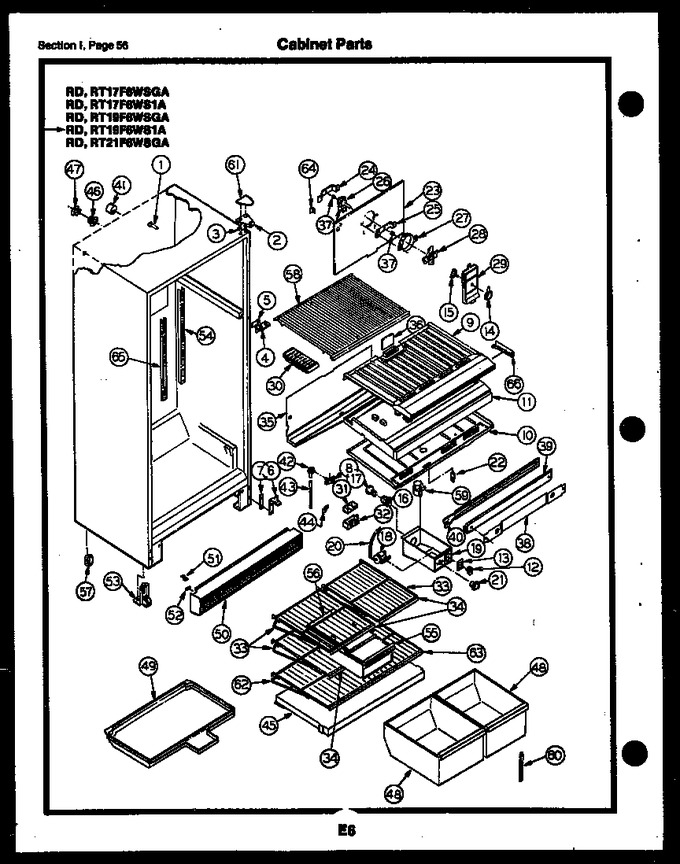 Diagram for RD21F6WSGA