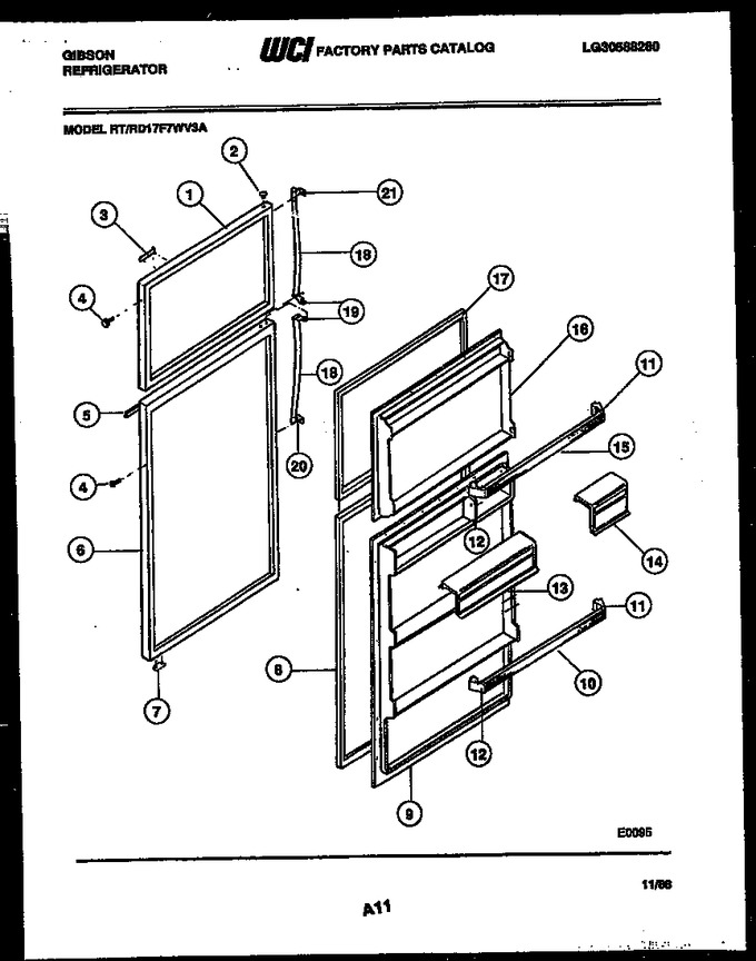 Diagram for RT17F7WV3A