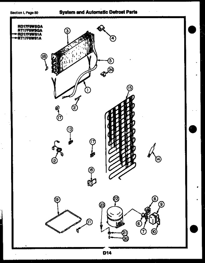 Diagram for RT17F9WSGA