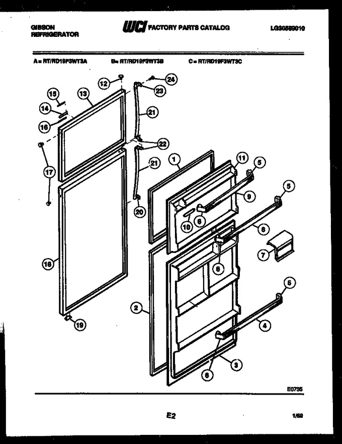 Diagram for RD19F3WT3B