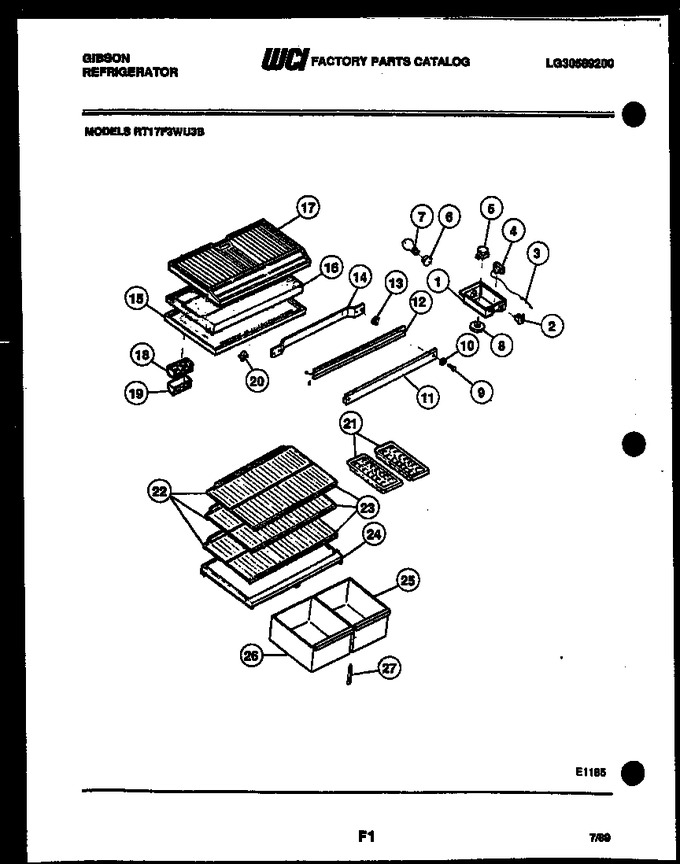 Diagram for RD19F8WU3A