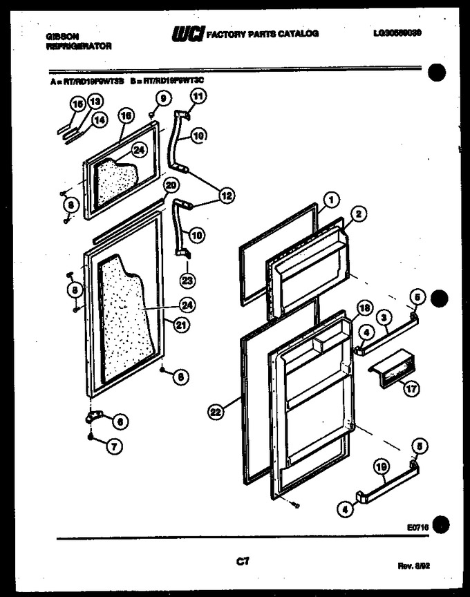 Diagram for RD19F9WT3B