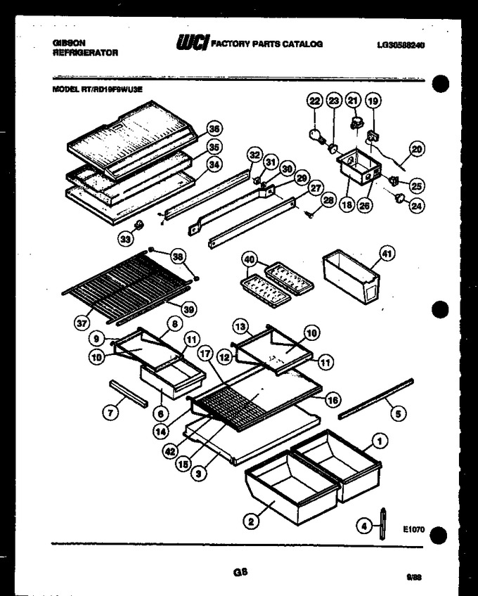 Diagram for RD19F9WU3E