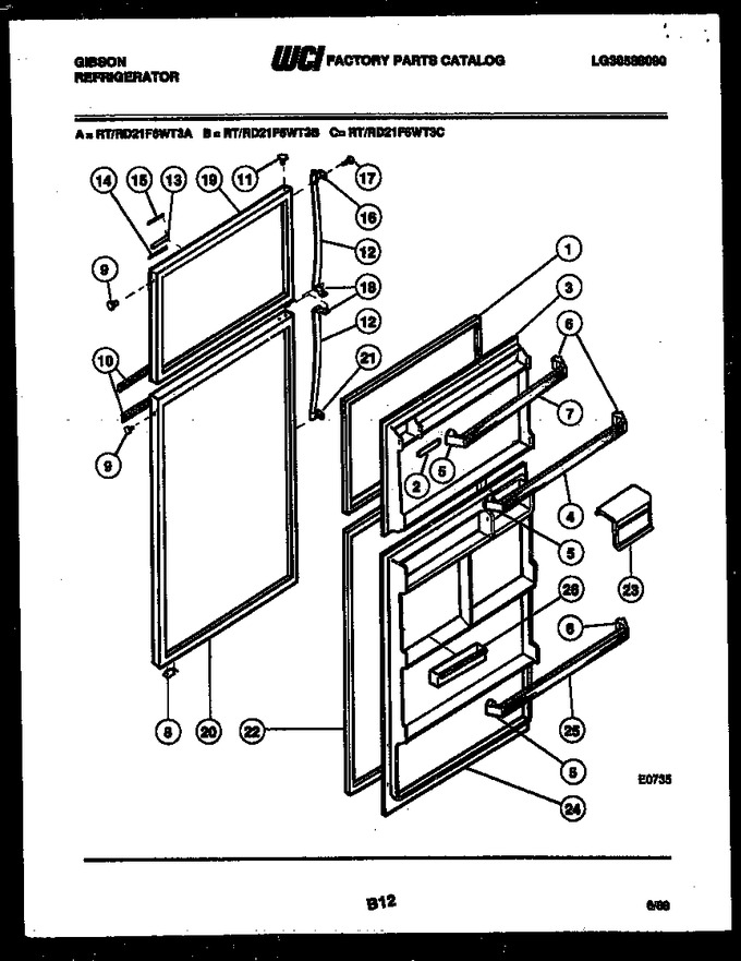 Diagram for RD21F6WT3C
