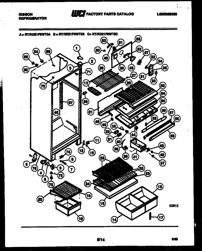 Diagram for RD21F6WT3C