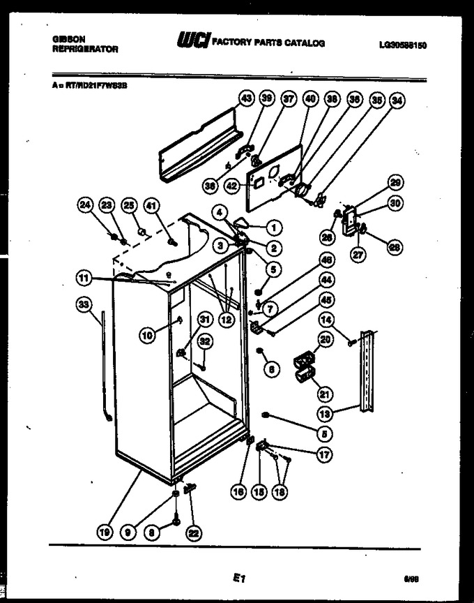 Diagram for RD21F7WS3B
