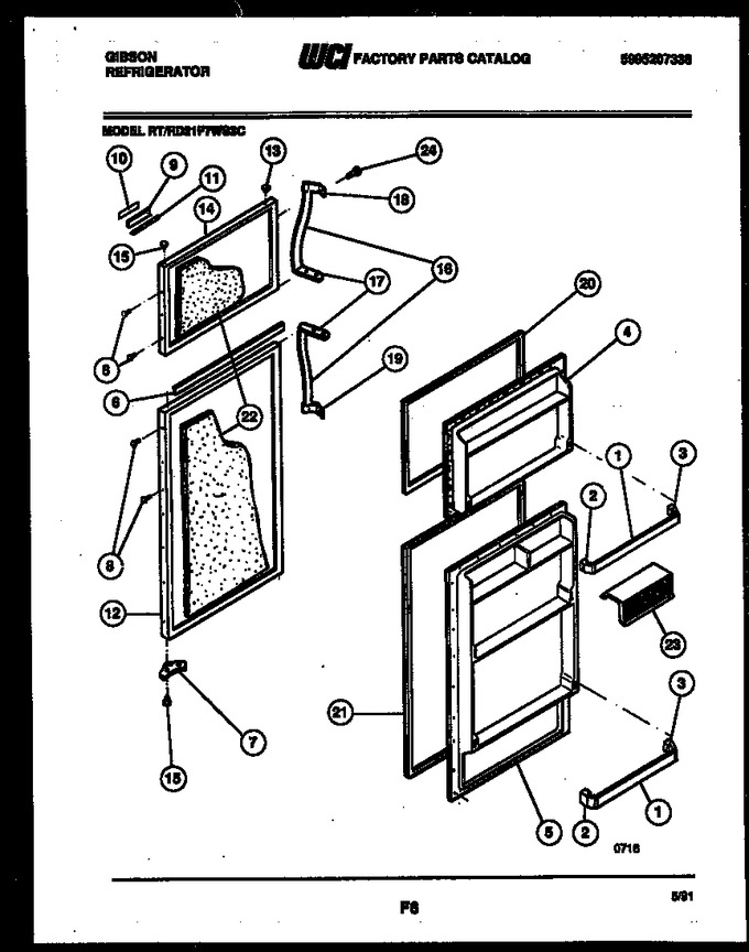 Diagram for RD21F7WS3C