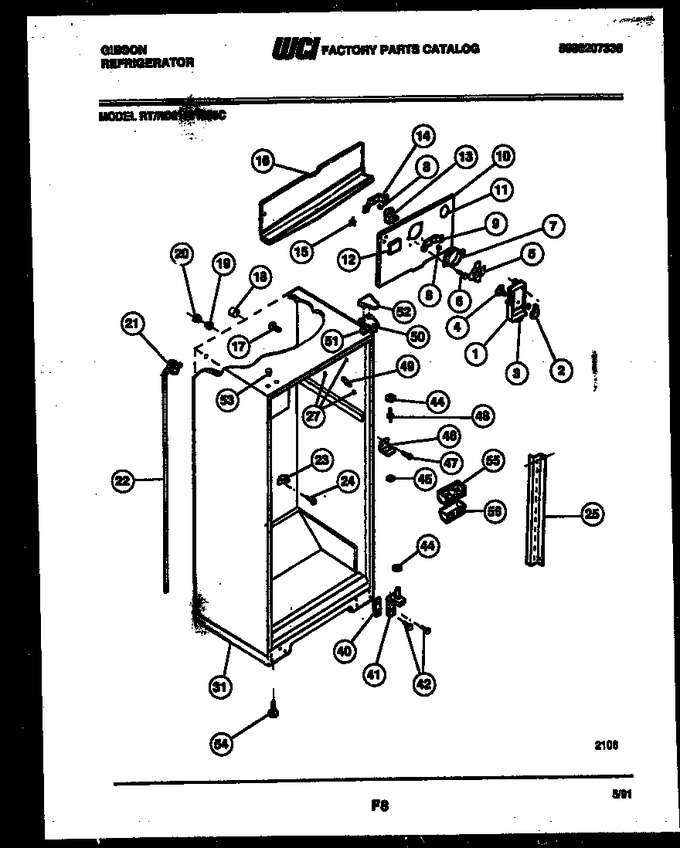 Diagram for RD21F7WS3C