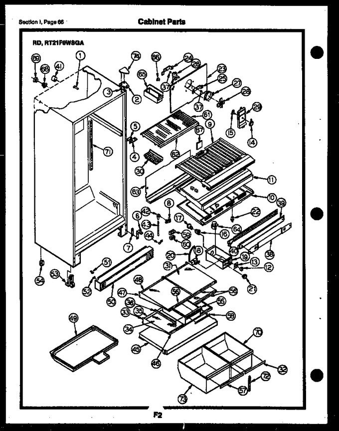 Diagram for RD21F9WSGA