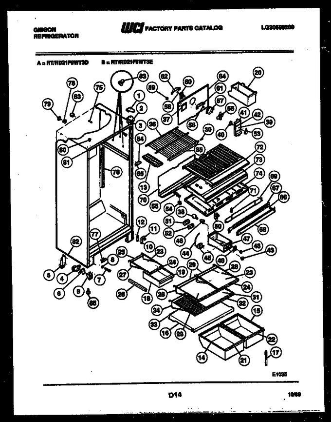 Diagram for RD21F9WT3E