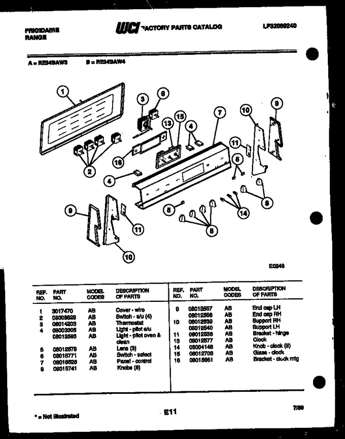 Diagram for RE34BAH3