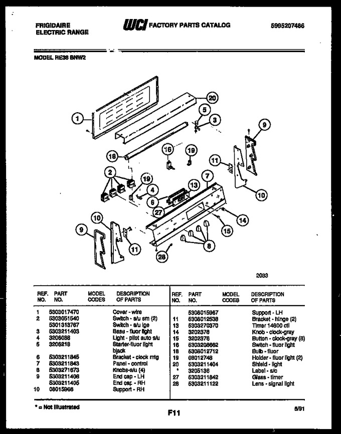 Diagram for RE36BNW2