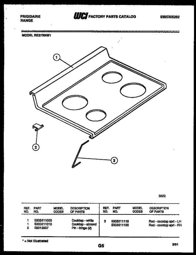 Diagram for RE37BNW1
