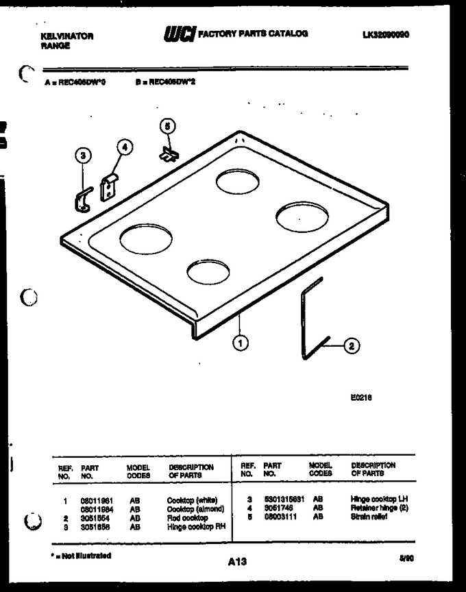 Diagram for REC406DD0