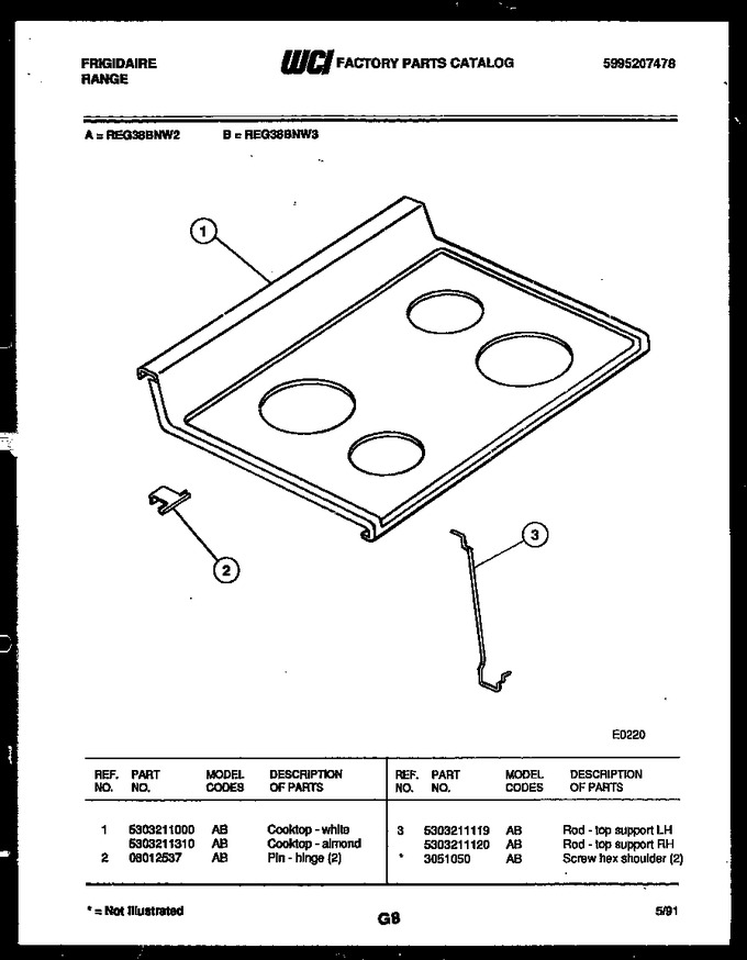 Diagram for REG38BNW3