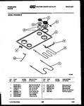Diagram for 04 - Cooktop And Broiler Parts