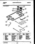 Diagram for 03 - Cooktop And Broiler Parts