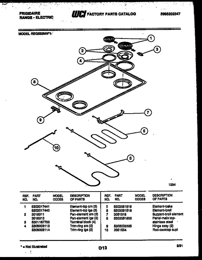 Diagram for REG533MNW1
