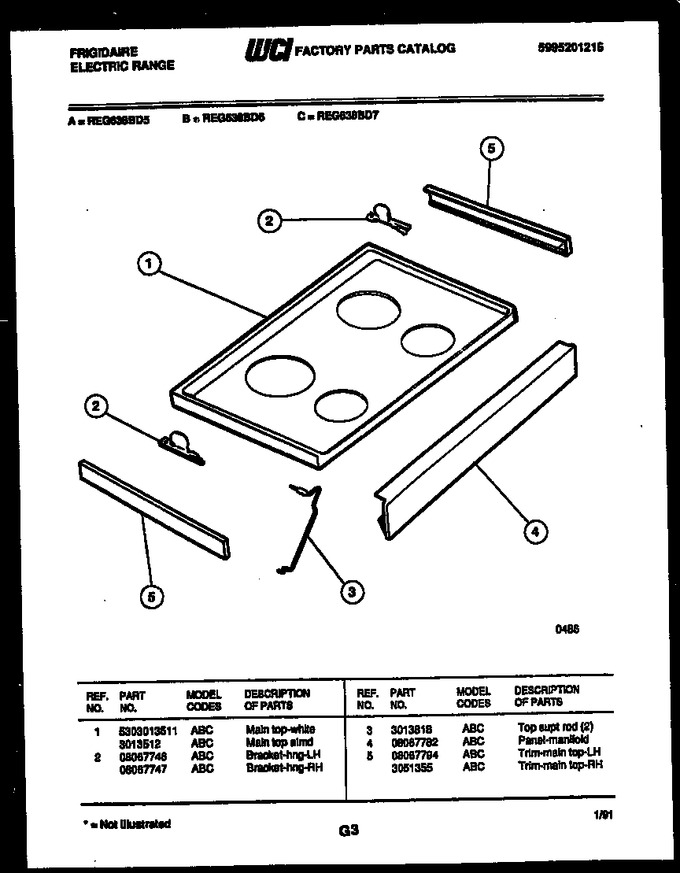 Diagram for REG638BDW7