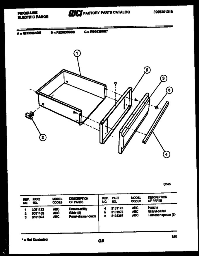 Diagram for REG638BDW6