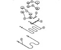 Diagram for 06 - Surface Units, Drip Pans, Elements