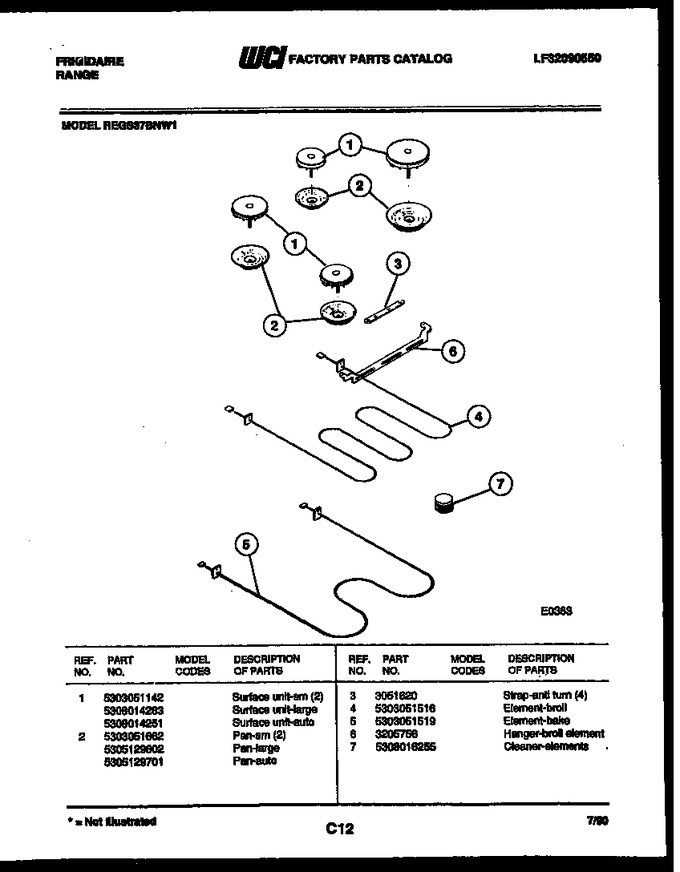 Diagram for REGS37BNW1