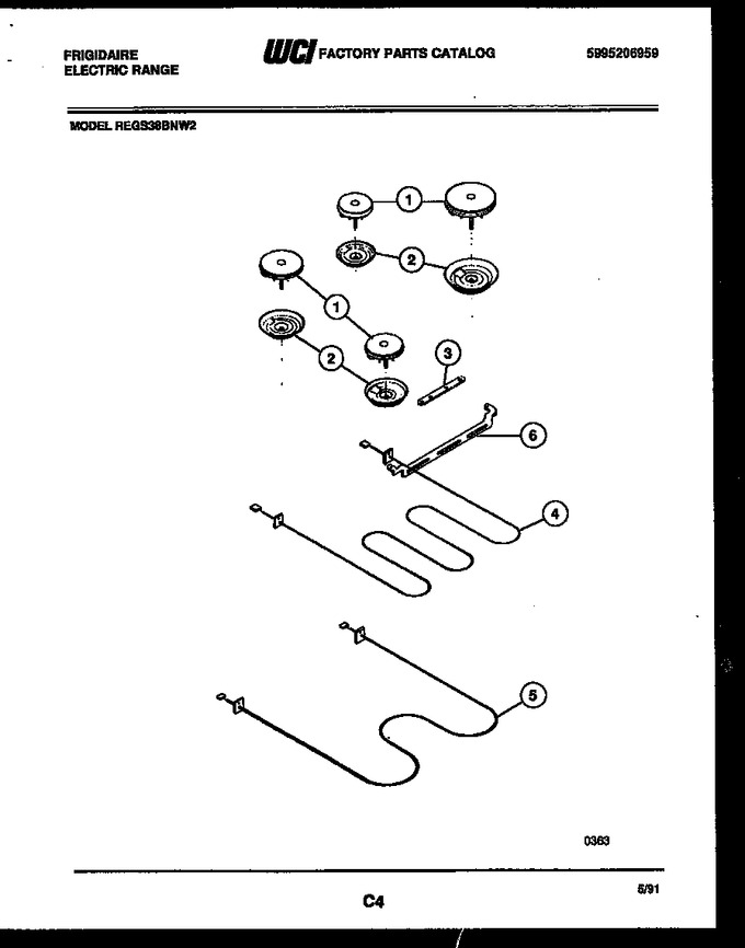 Diagram for REGS38BNW2