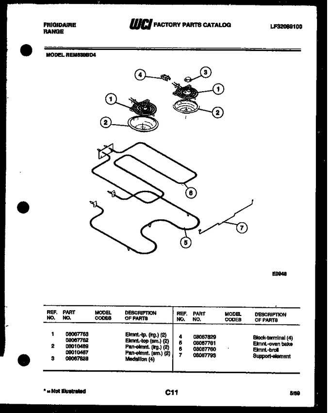 Diagram for REM638BDL4