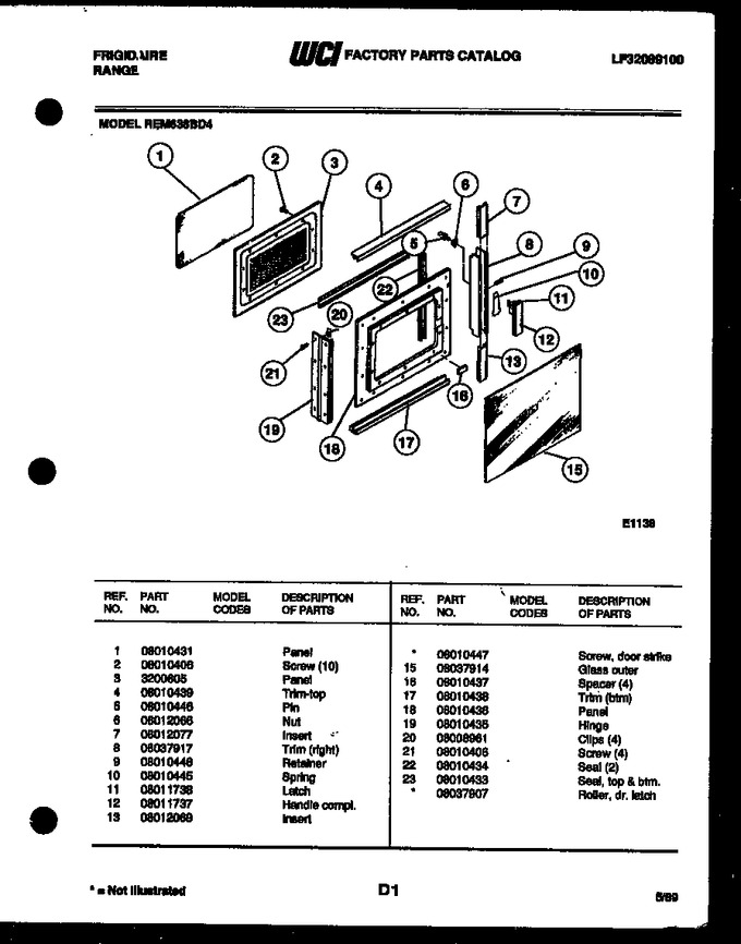Diagram for REM638BDW4