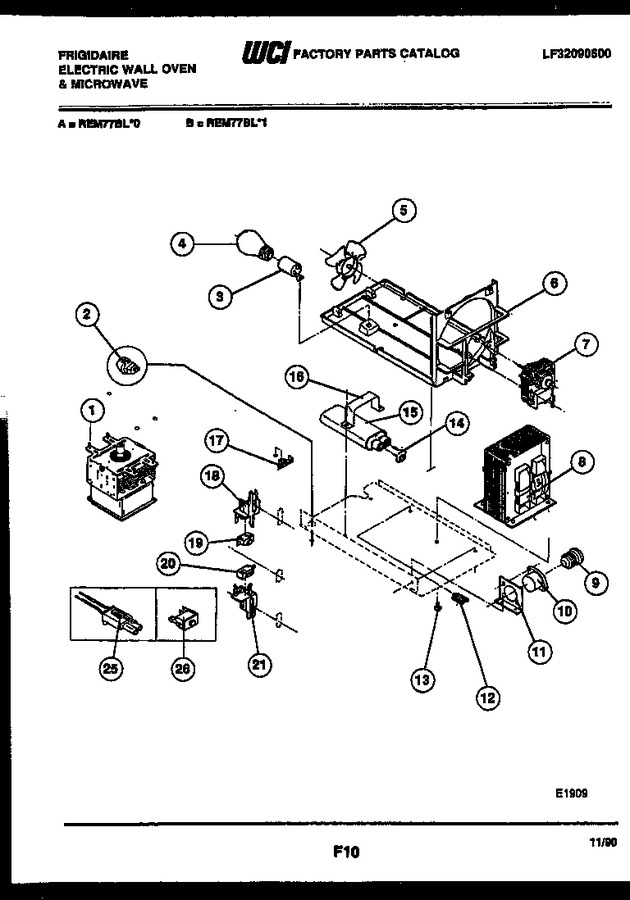 Diagram for REM77BLB0