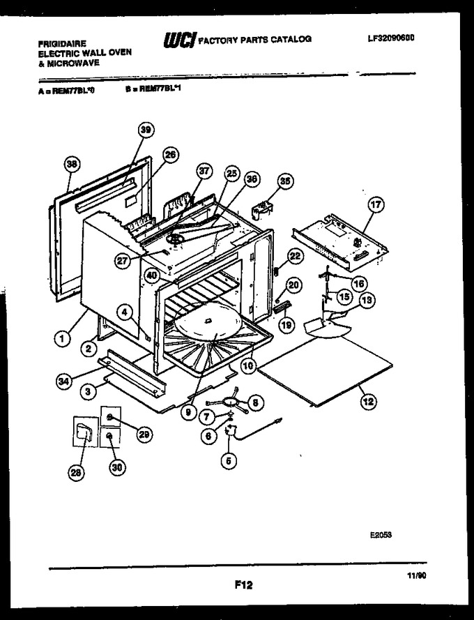 Diagram for REM77BLB0
