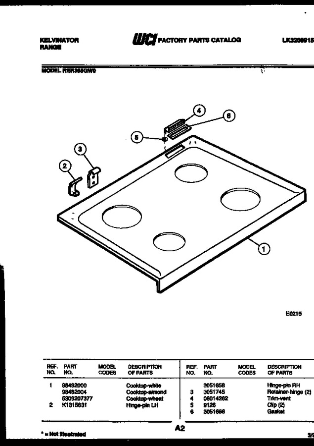 Diagram for RER355GW0