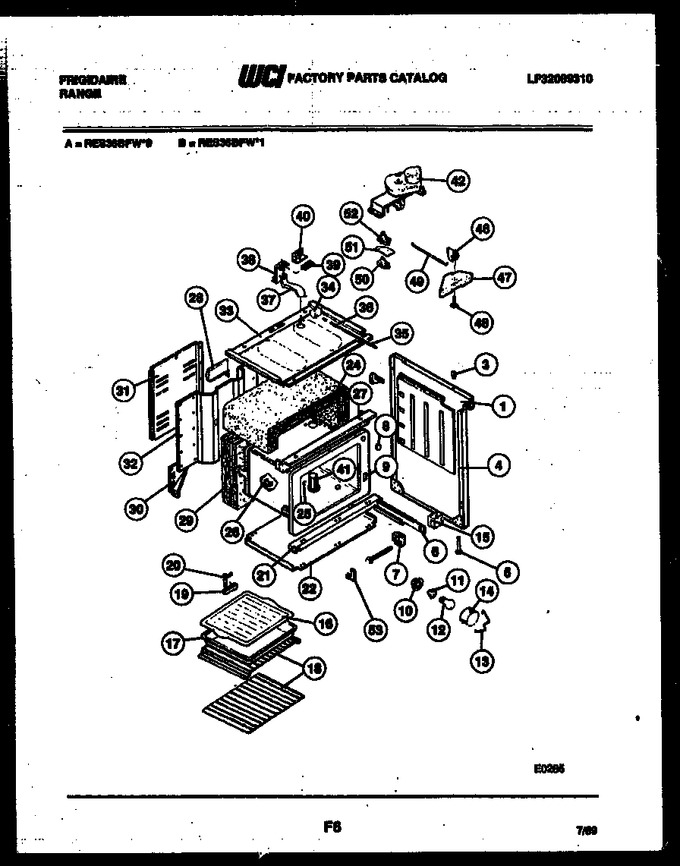 Diagram for RES36BFW0