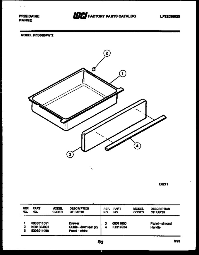 Diagram for RES36BFW2