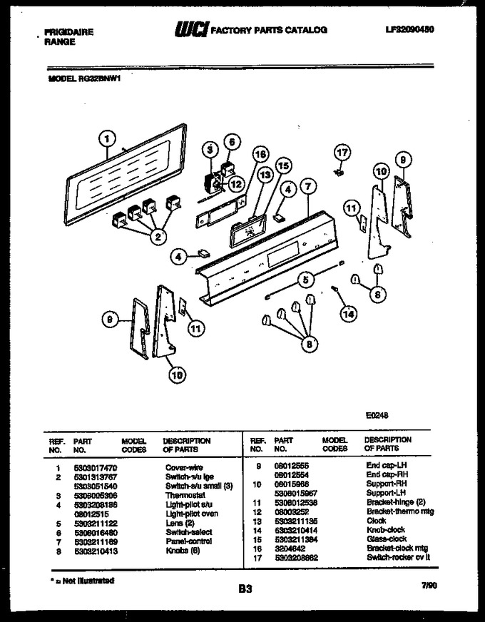 Diagram for RG32BNW1