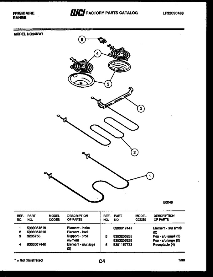 Diagram for RG34NW1