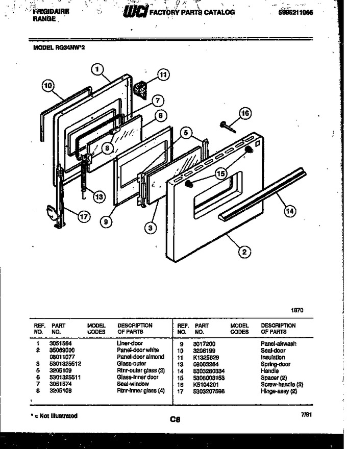 Diagram for RG34NW2