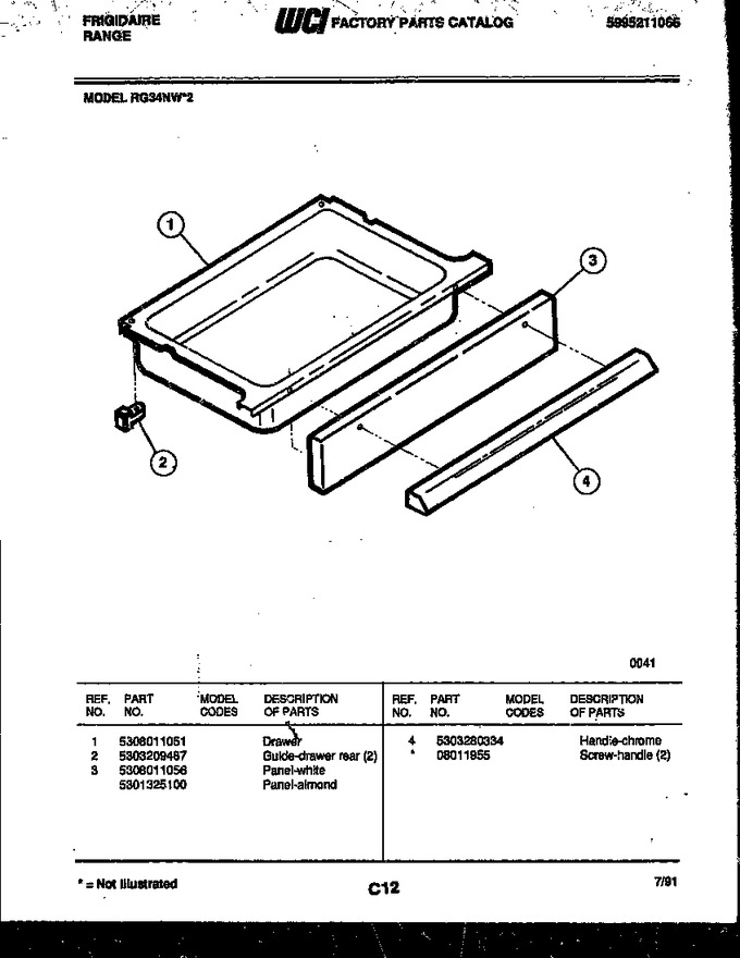 Diagram for RG34NW2