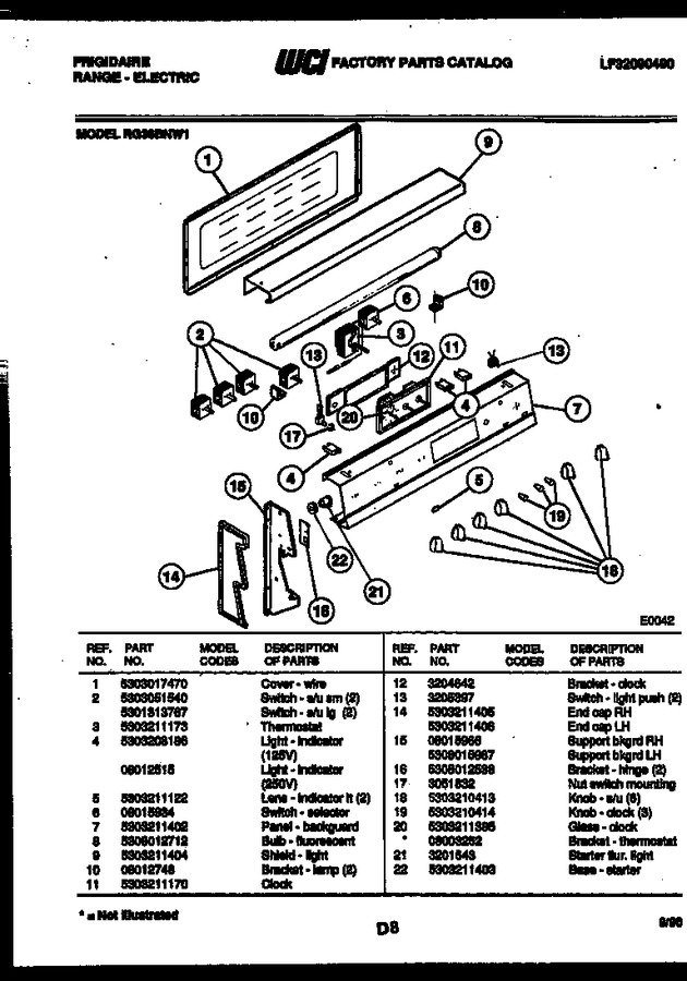 Diagram for RG36BNW1