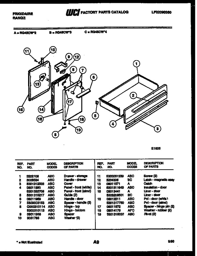Diagram for RG45CL2