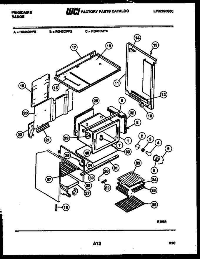 Diagram for RG45CW4