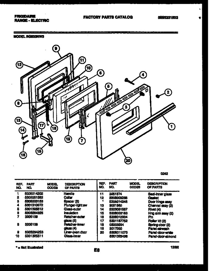 Diagram for RG533NW3