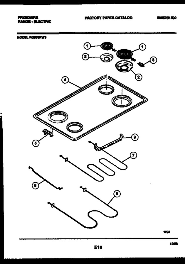 Diagram for RG533NW3